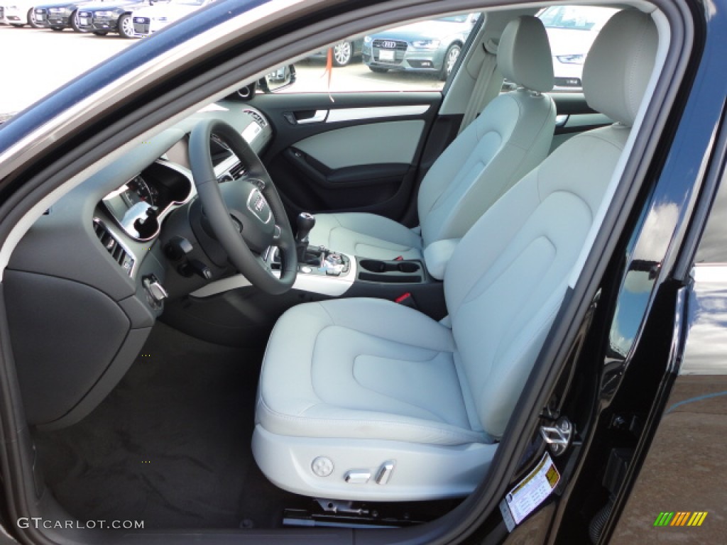 Titanium Gray Interior 2013 Audi A4 2.0T quattro Sedan Photo #68564230