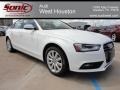 Ibis White - A4 2.0T Sedan Photo No. 1