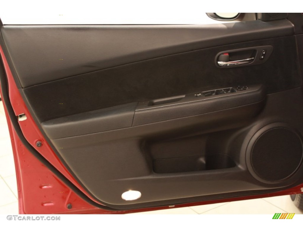 2010 Mazda MAZDA6 i Touring Sedan Black Door Panel Photo #68564515