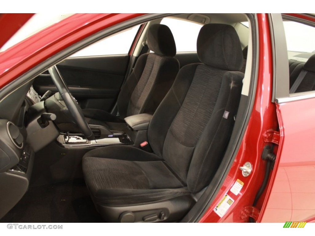Black Interior 2010 Mazda MAZDA6 i Touring Sedan Photo #68564524