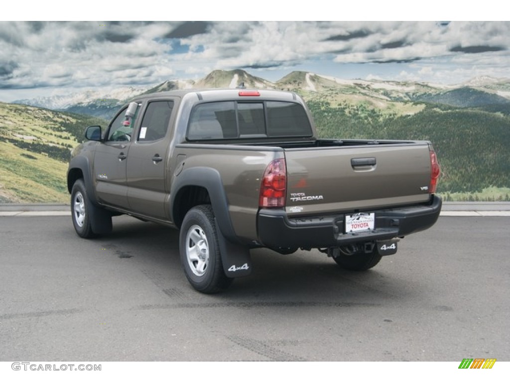 2012 Tacoma V6 Double Cab 4x4 - Pyrite Mica / Graphite photo #3