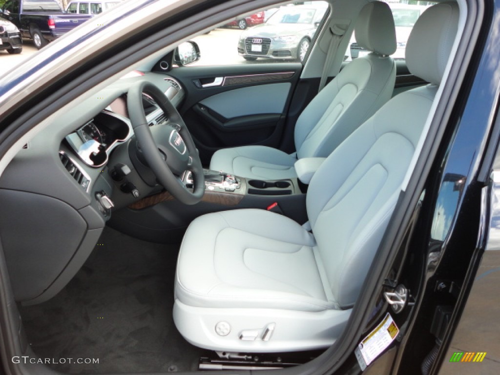 Titanium Gray Interior 2013 Audi A4 2.0T Sedan Photo #68564776