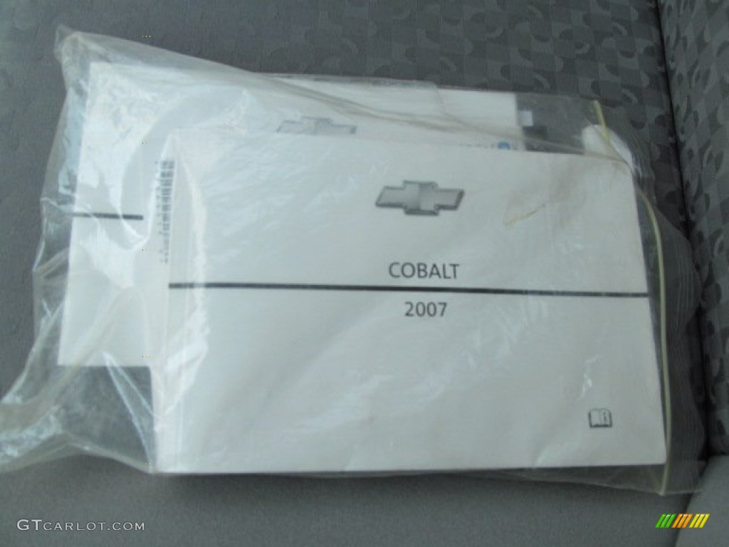 2007 Cobalt LS Sedan - Laser Blue Metallic / Gray photo #24