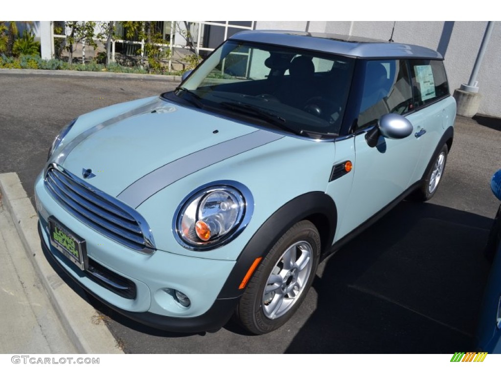 Ice Blue 2012 Mini Cooper Clubman Exterior Photo #68566051