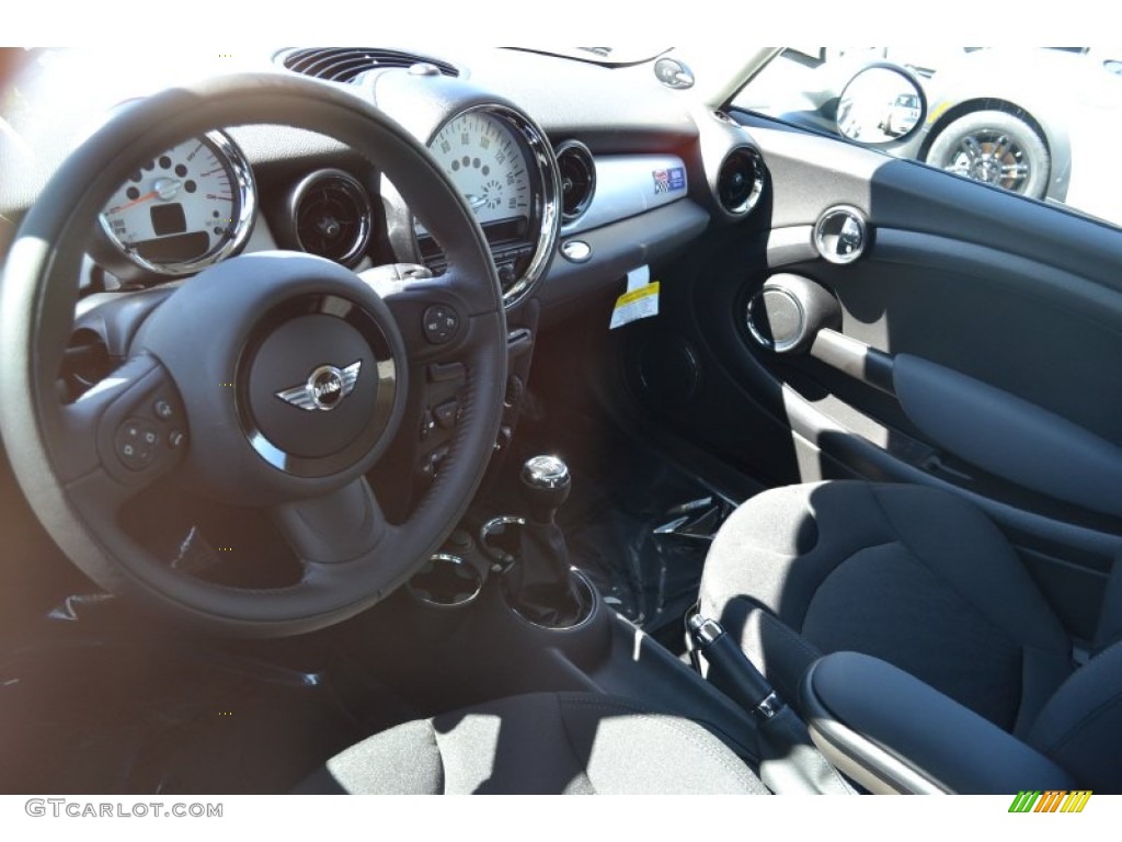 2012 Cooper Hardtop - Lightning Blue Metallic / Carbon Black photo #6