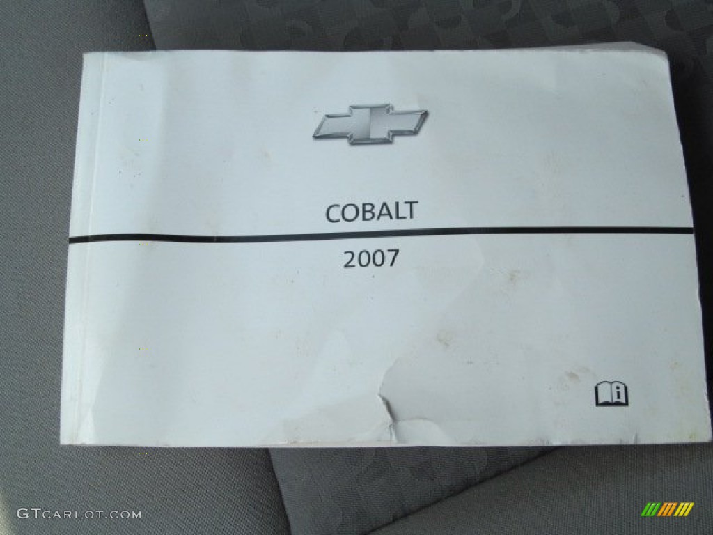 2007 Cobalt LS Coupe - Summit White / Gray photo #21