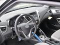 Gray 2013 Hyundai Veloster Standard Veloster Model Interior Color