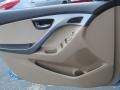 2013 Blue Sky Metallic Hyundai Elantra GLS  photo #7
