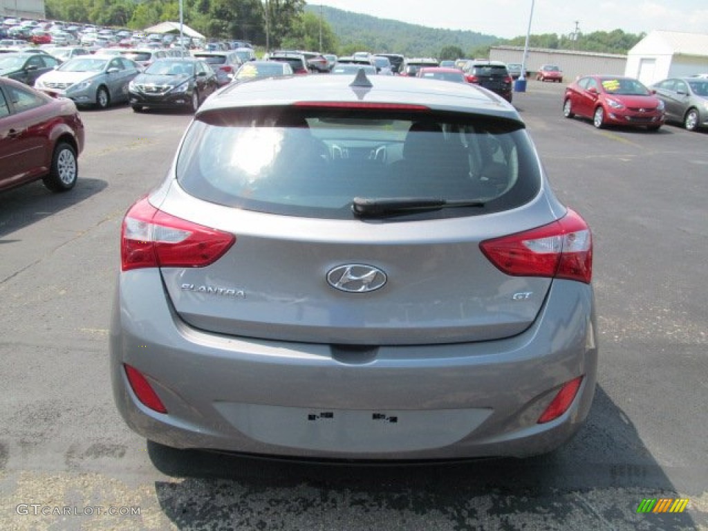2013 Elantra GT - Titanium Gray Metallic / Black photo #4