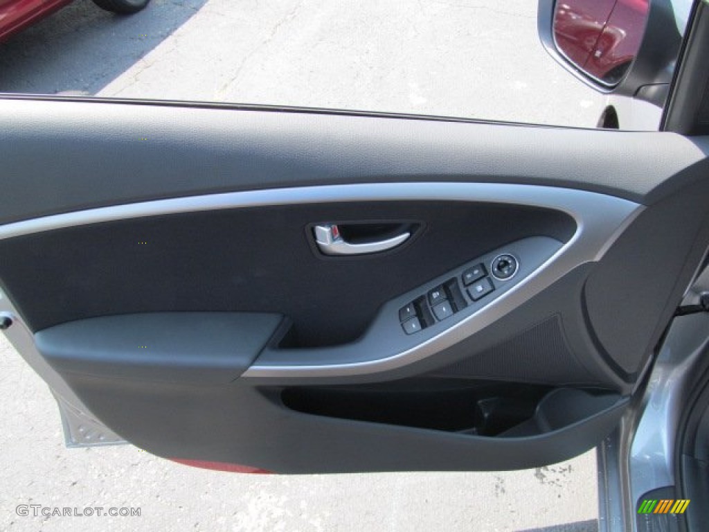 2013 Elantra GT - Titanium Gray Metallic / Black photo #7