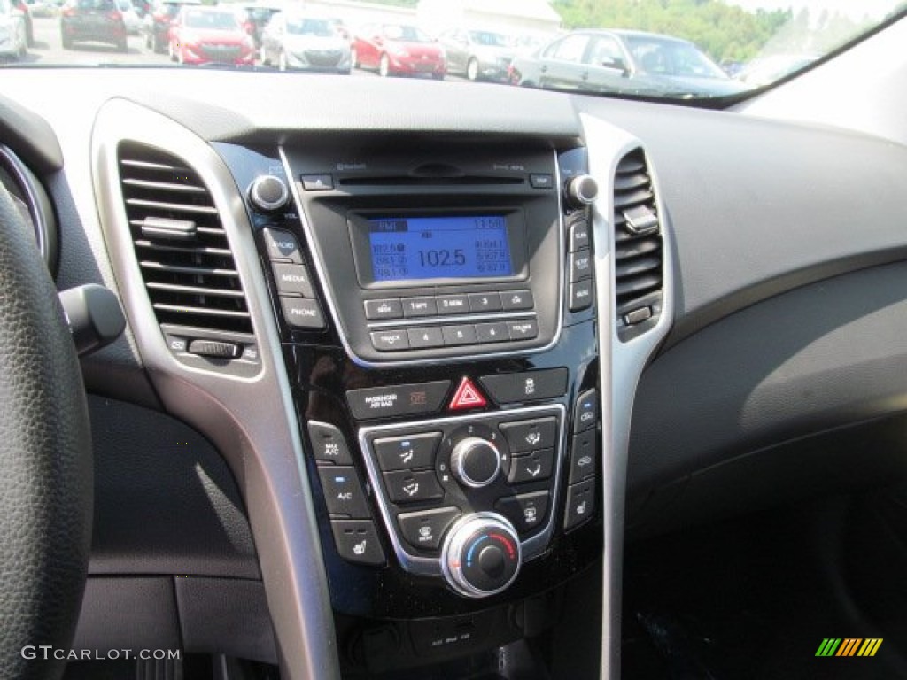 2013 Elantra GT - Black Noir Pearl / Black photo #8