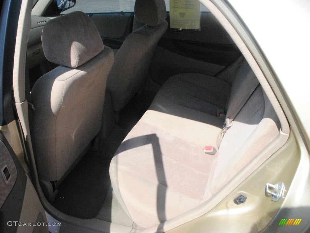 2001 Protege LX - Light Sandalwood Metallic / Beige photo #13
