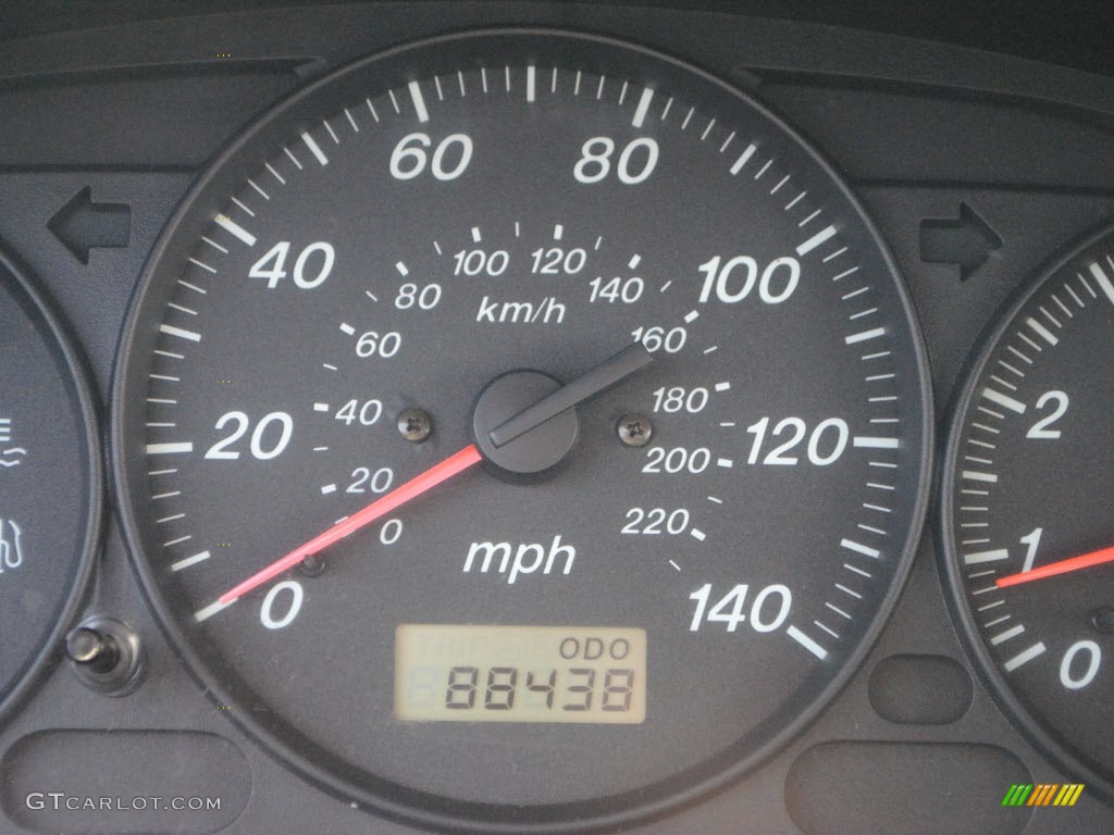 2001 Protege LX - Light Sandalwood Metallic / Beige photo #18