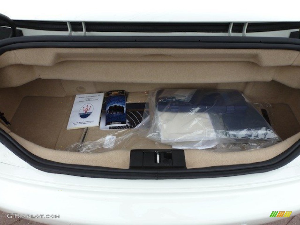 2012 Maserati GranTurismo Convertible GranCabrio Trunk Photo #68569024