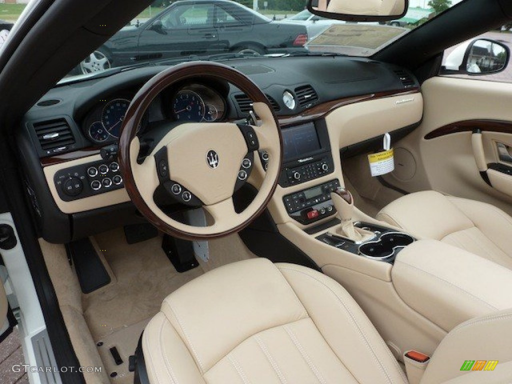 Sabbia Interior 2012 Maserati GranTurismo Convertible GranCabrio Photo #68569114