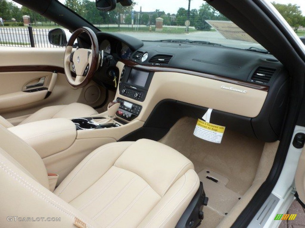 Sabbia Interior 2012 Maserati GranTurismo Convertible GranCabrio Photo #68569249