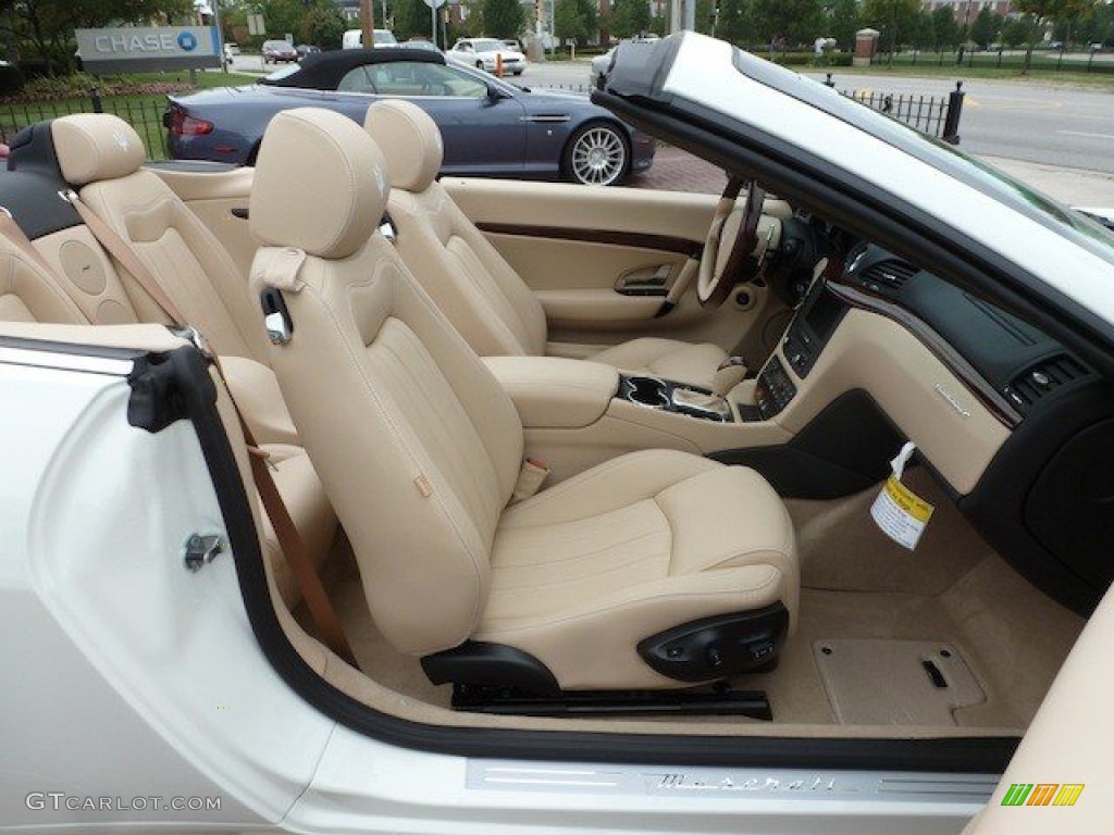 2012 Maserati GranTurismo Convertible GranCabrio Front Seat Photo #68569258