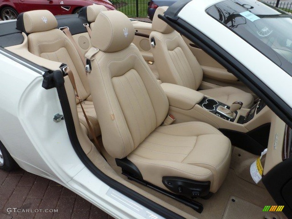 2012 Maserati GranTurismo Convertible GranCabrio Front Seat Photo #68569267