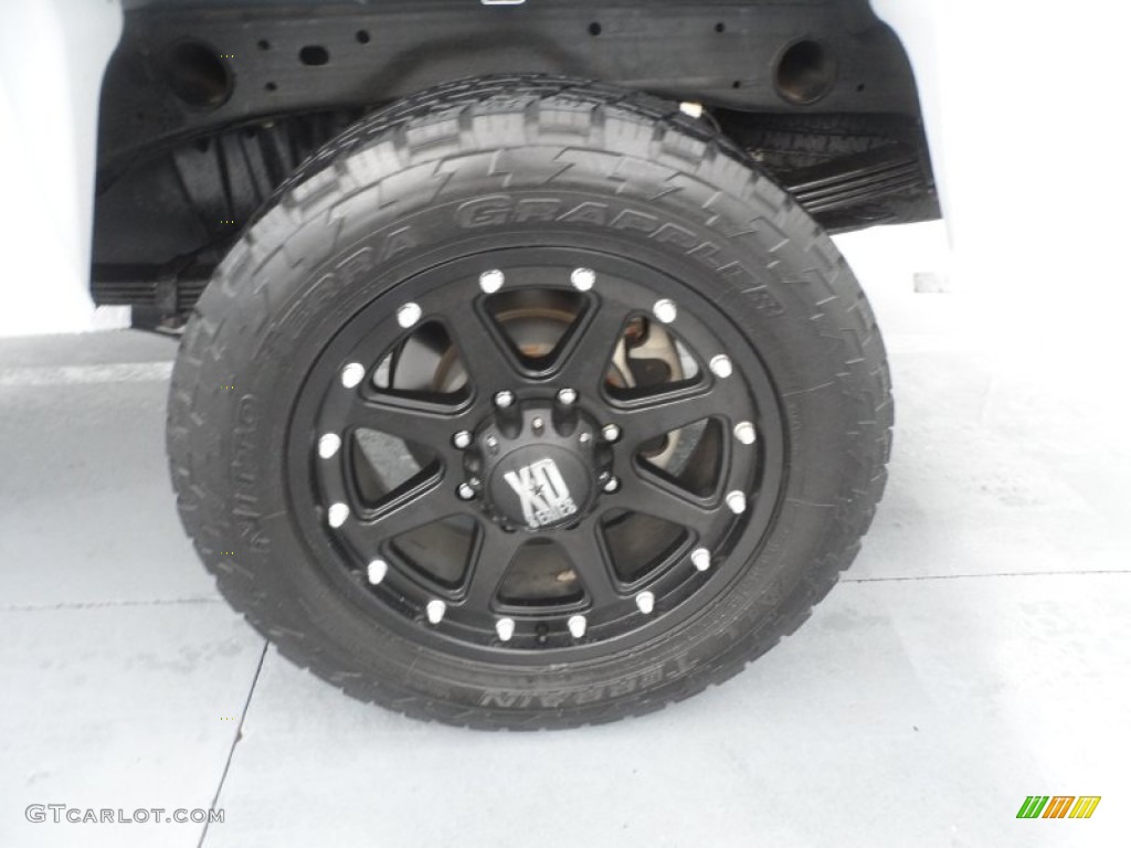 2011 Chevrolet Silverado 2500HD LT Crew Cab 4x4 Custom Wheels Photo #68569354