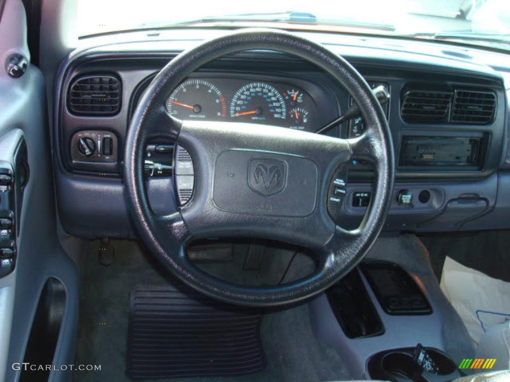 1999 Durango SLT 4x4 - Flame Red / Mist Gray photo #10