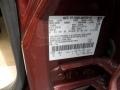 UK: Royal Red Metallic 2010 Ford F250 Super Duty XLT Crew Cab Color Code