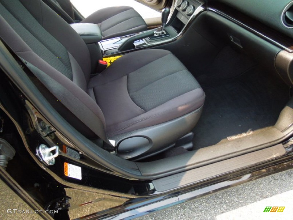 Black Interior 2012 Mazda MAZDA6 i Touring Sedan Photo #68570177