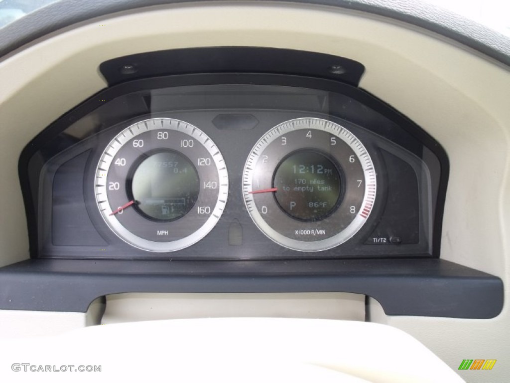 2009 Volvo S80 T6 AWD Gauges Photo #68570512
