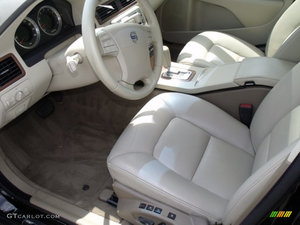 Sandstone Beige Interior 2009 Volvo S80 T6 AWD Photo #68570534