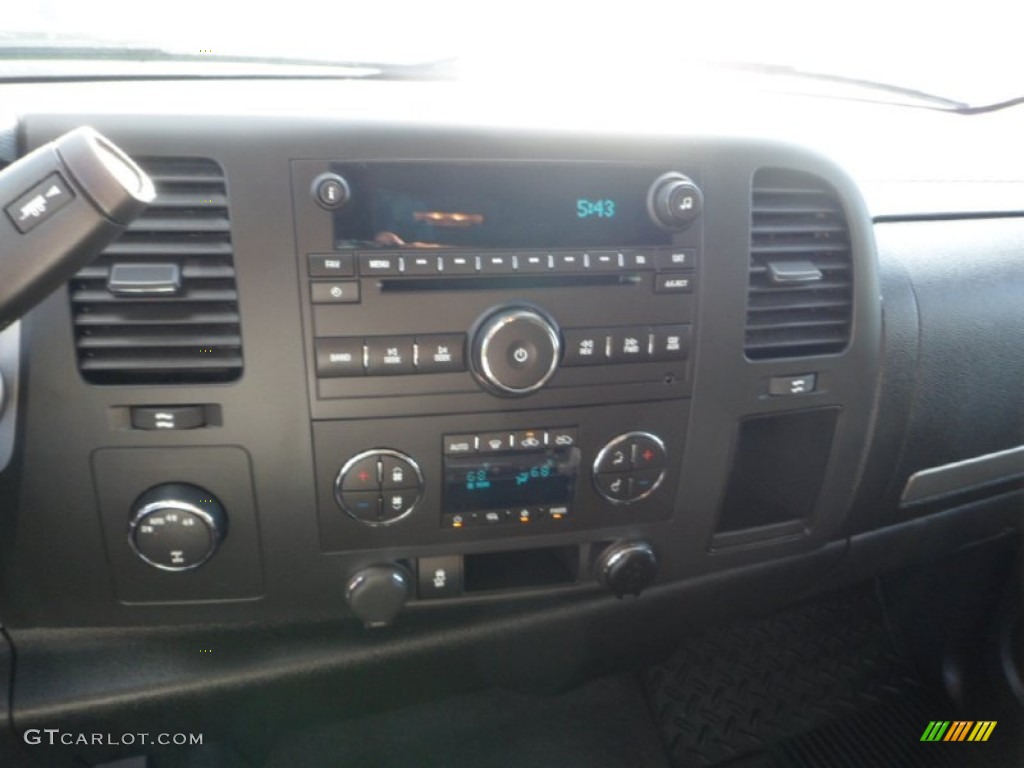 2012 Sierra 1500 SLE Extended Cab 4x4 - Onyx Black / Ebony photo #25