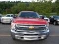 2012 Victory Red Chevrolet Silverado 1500 LS Extended Cab 4x4  photo #9