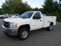 Summit White - Silverado 2500HD Work Truck Regular Cab Commercial Photo No. 4