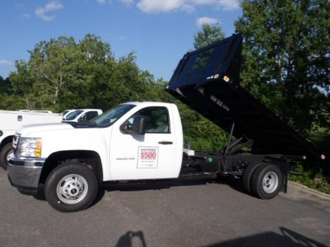 2012 Chevrolet Silverado 3500HD WT Regular Cab 4x4 Stake Truck Data, Info and Specs