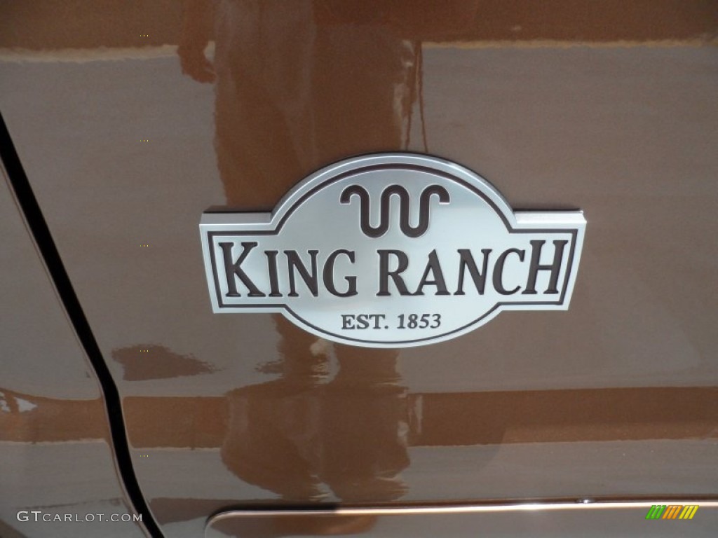 2012 F250 Super Duty King Ranch Crew Cab 4x4 - Golden Bronze Metallic / Chaparral Leather photo #11