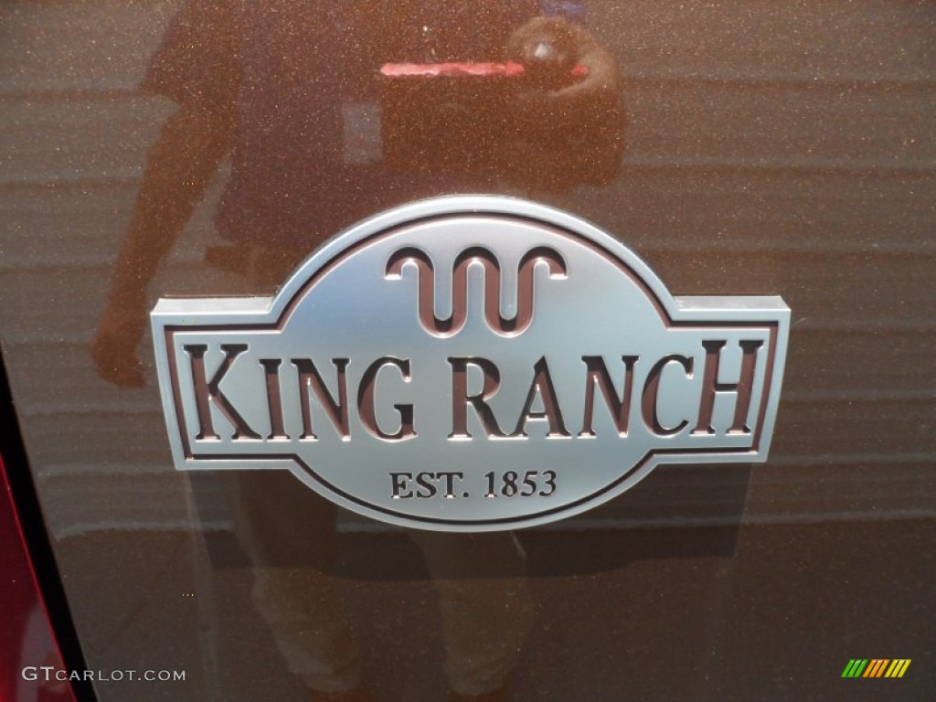 2012 F250 Super Duty King Ranch Crew Cab 4x4 - Golden Bronze Metallic / Chaparral Leather photo #15