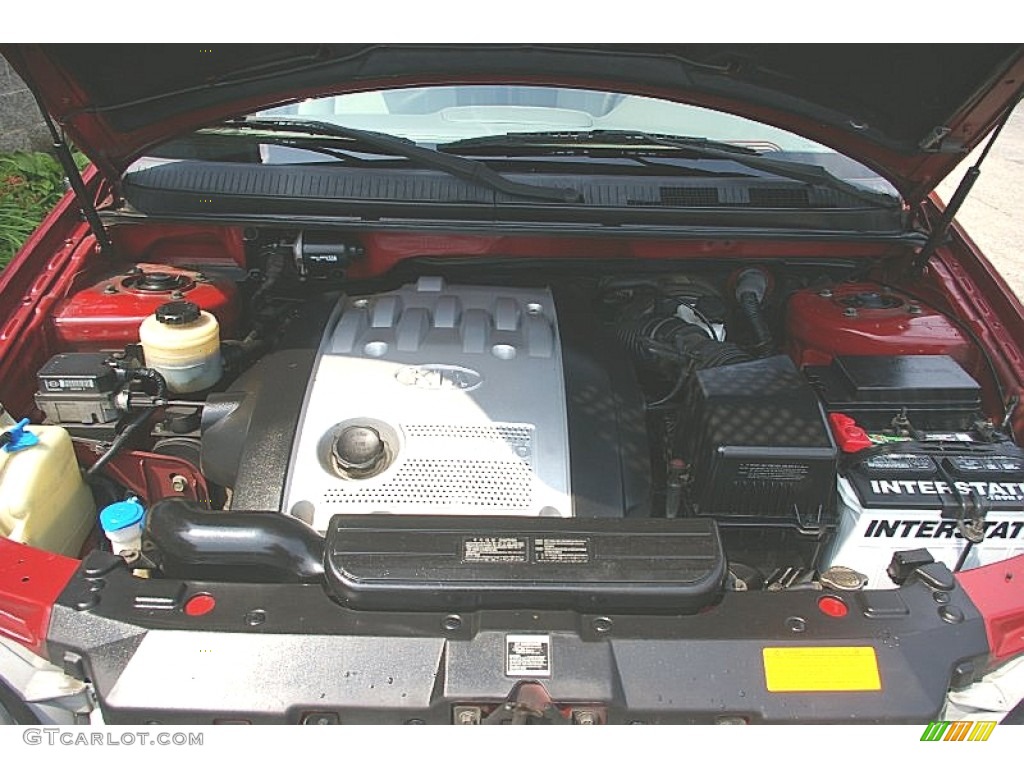 2005 Sedona EX - Ruby Red Metallic / Beige photo #13