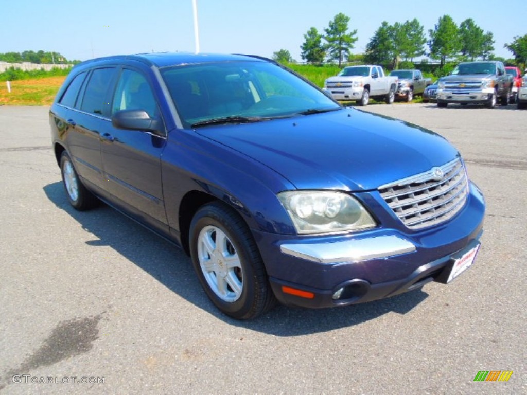 2004 Pacifica  - Midnight Blue Pearl / Dark Slate Gray photo #2