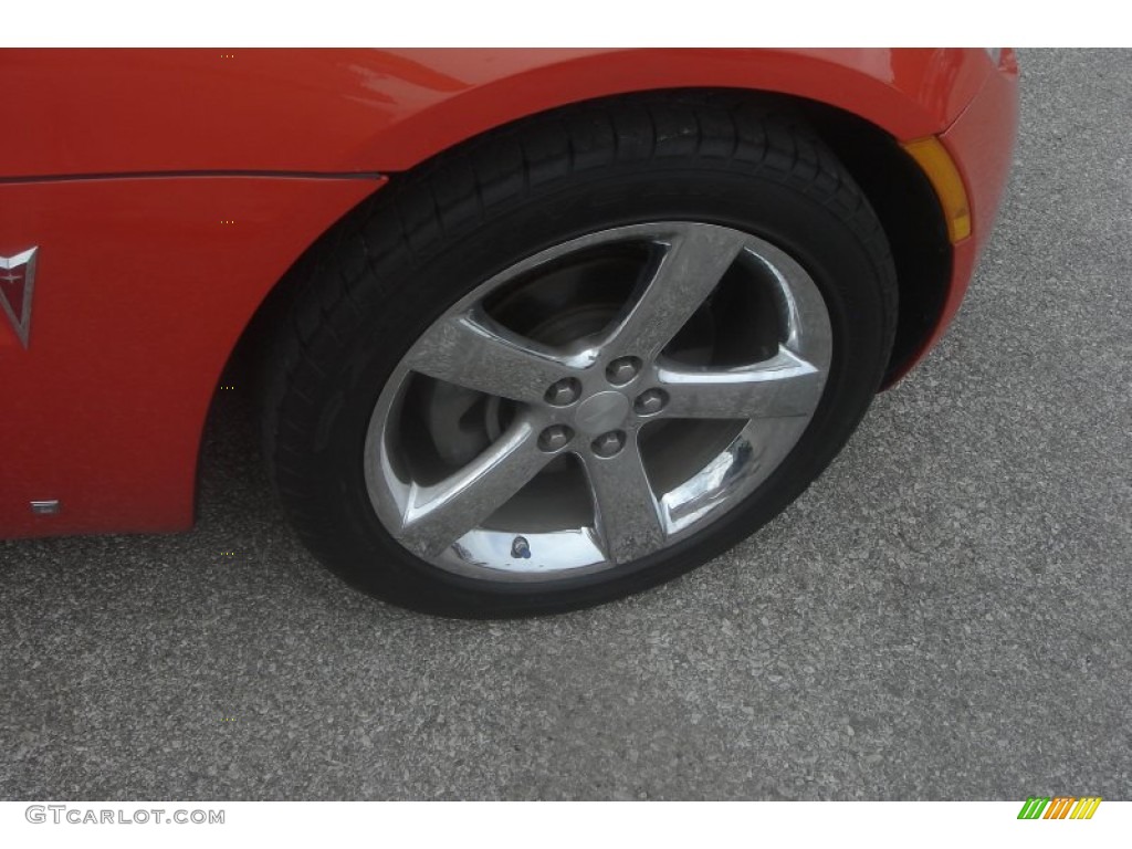 2008 Solstice GXP Roadster - Brazen Orange / Ebony photo #32