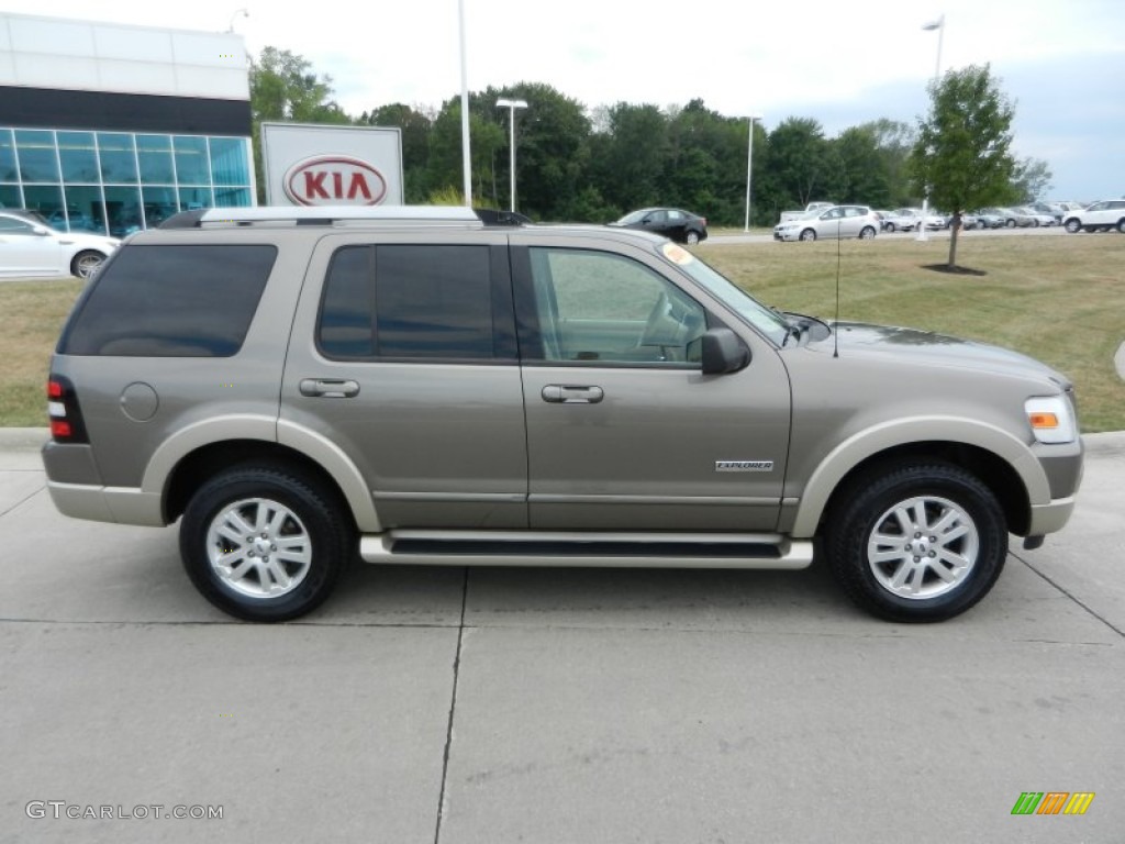 2006 Explorer Eddie Bauer 4x4 - Mineral Grey Metallic / Camel photo #2