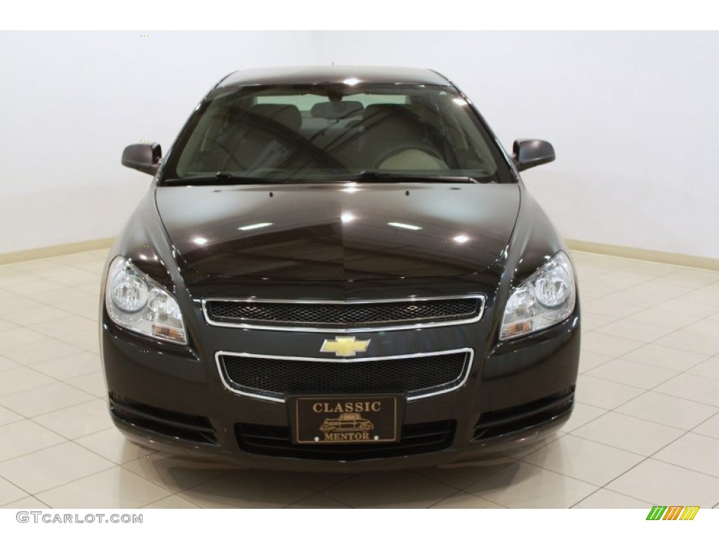 2010 Malibu LS Sedan - Black Granite Metallic / Cocoa/Cashmere photo #2