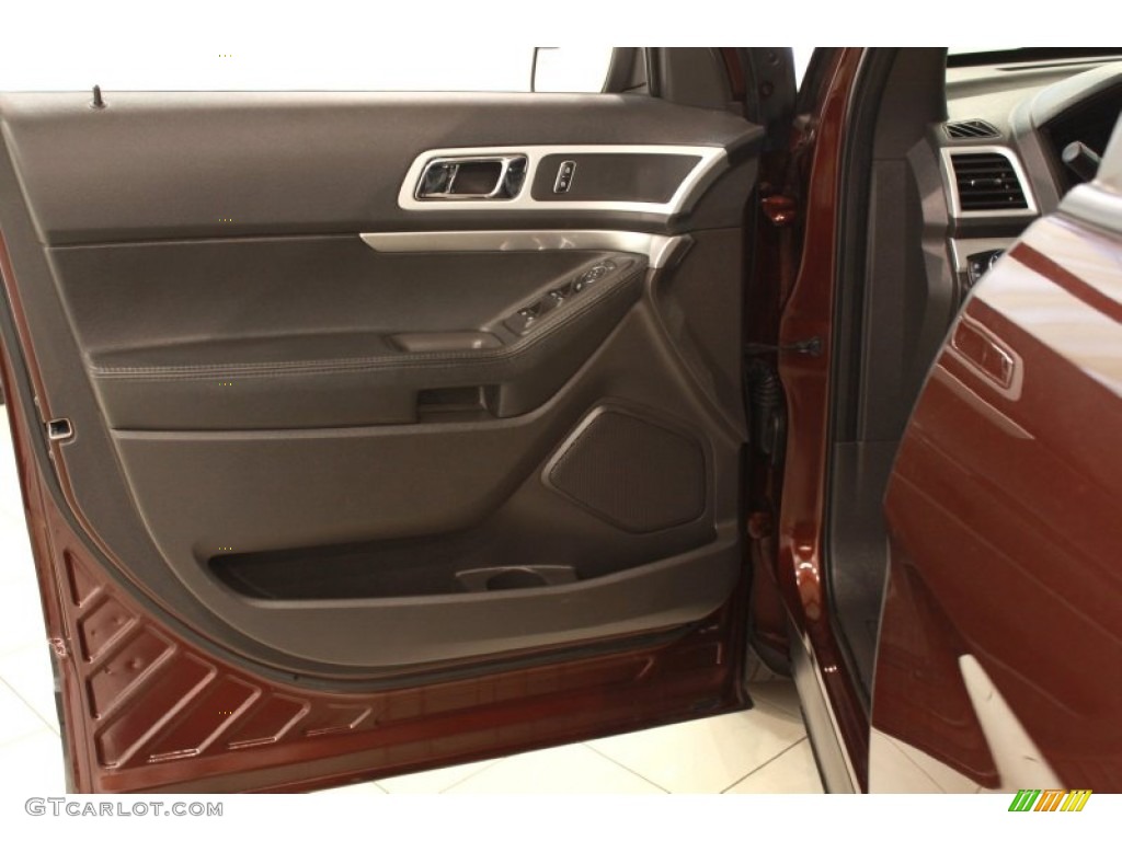 2012 Explorer XLT 4WD - Cinnamon Metallic / Charcoal Black photo #5