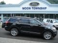2013 Tuxedo Black Metallic Ford Explorer XLT 4WD  photo #1