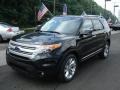 2013 Tuxedo Black Metallic Ford Explorer XLT 4WD  photo #4