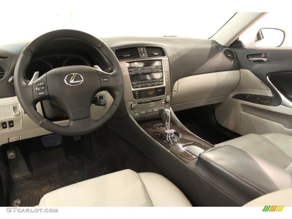 Light Gray Interior 2009 Lexus IS 250 AWD Photo #68576938