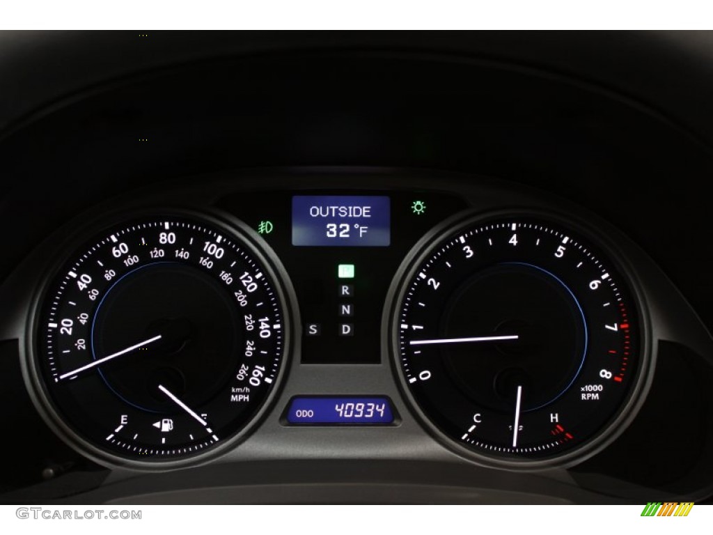 2009 Lexus IS 250 AWD Gauges Photo #68576951