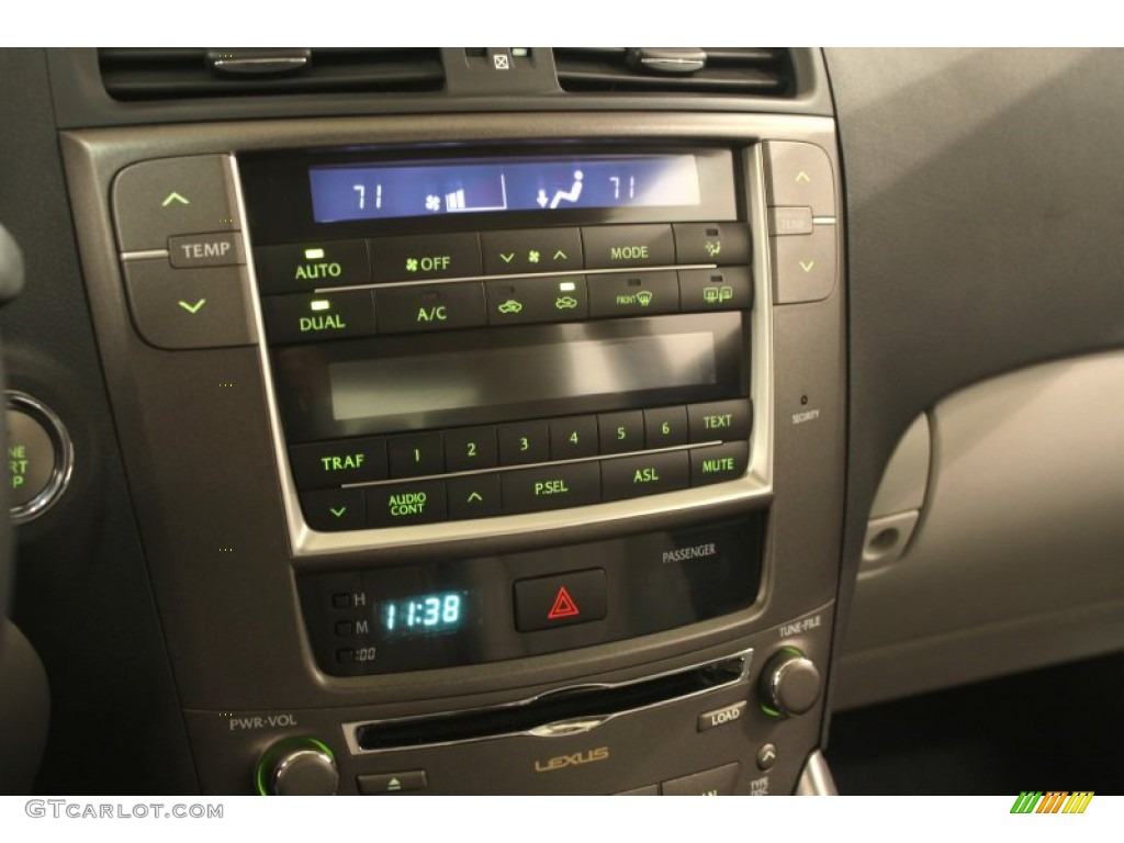 2009 Lexus IS 250 AWD Controls Photo #68576959