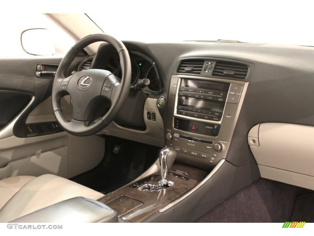 2009 Lexus IS 250 AWD Light Gray Dashboard Photo #68576977