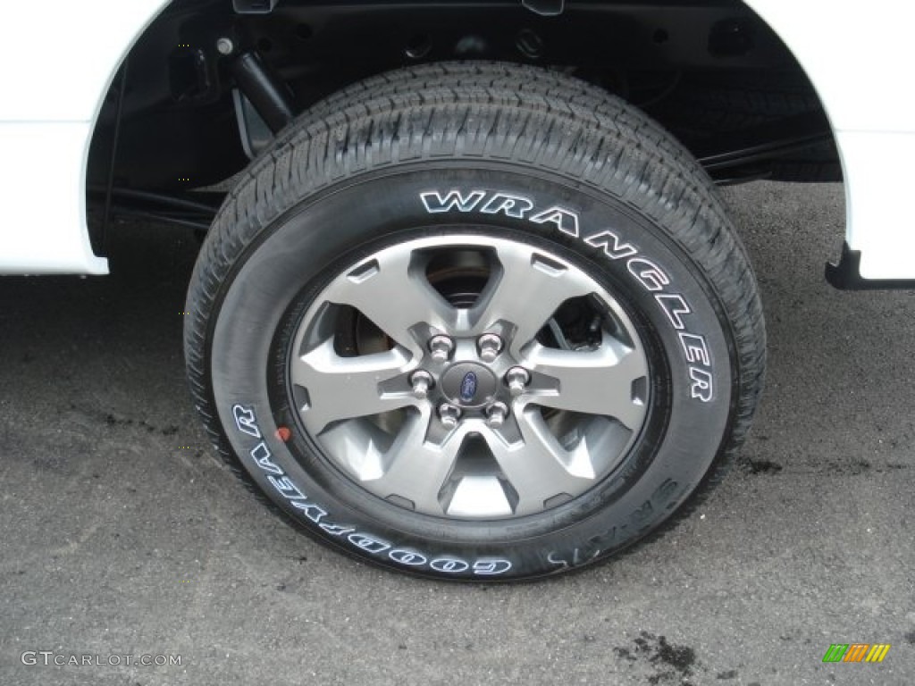 2012 Ford F150 STX SuperCab 4x4 Wheel Photo #68576986