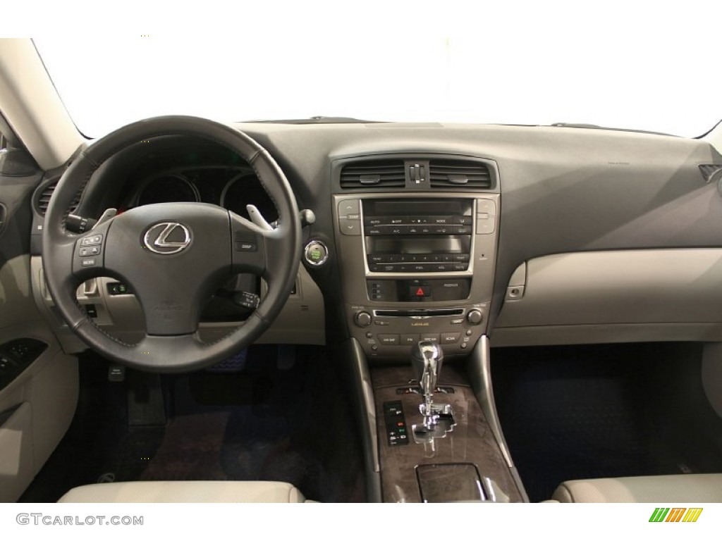 2009 Lexus IS 250 AWD Light Gray Dashboard Photo #68577010