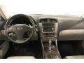 2009 Lexus IS Light Gray Interior Dashboard Photo