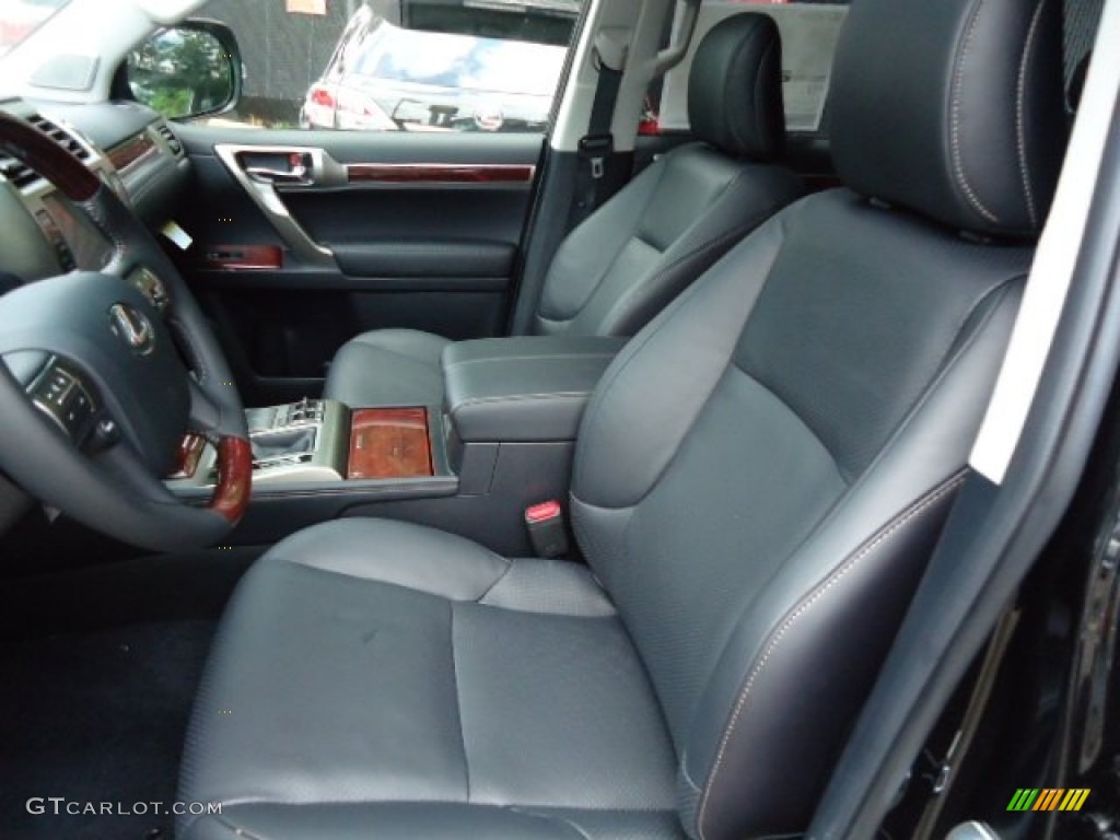 Black/Auburn Bubinga Interior 2013 Lexus GX 460 Photo #68577457